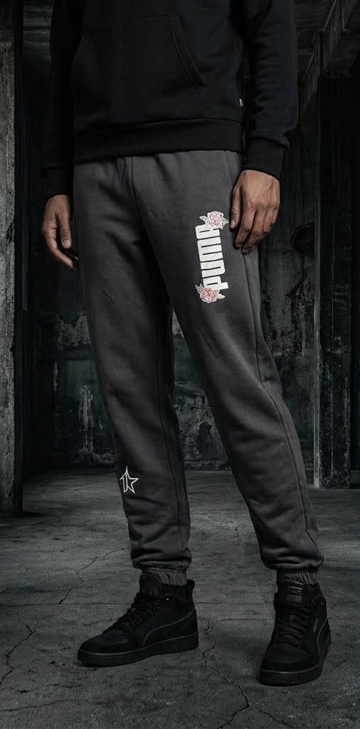 Puma Premium Charcoal Joggers
