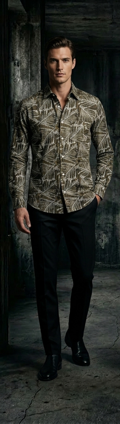 Tropical Print Shirt