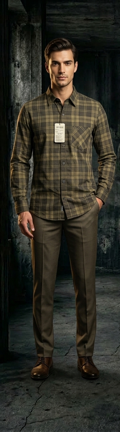 Classic Plaid Flannel Shirt