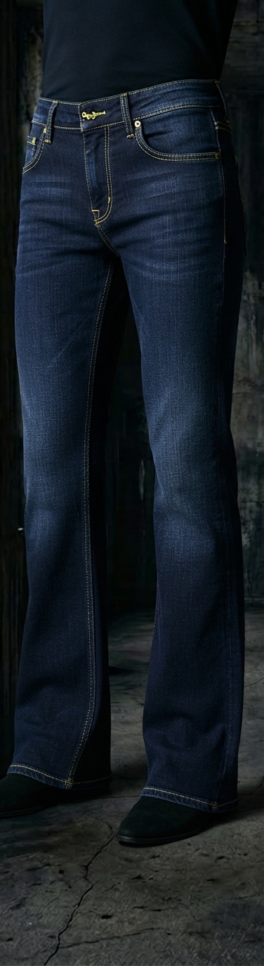 Pepe jeans Dark Blue Denim bootcut jeans
