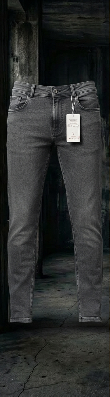Grey guys Classic Charcoal Grey Jeans