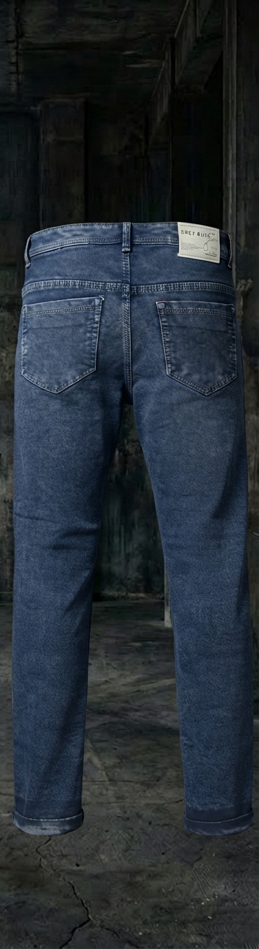 Grey guys Classic Blue Denim Jeans